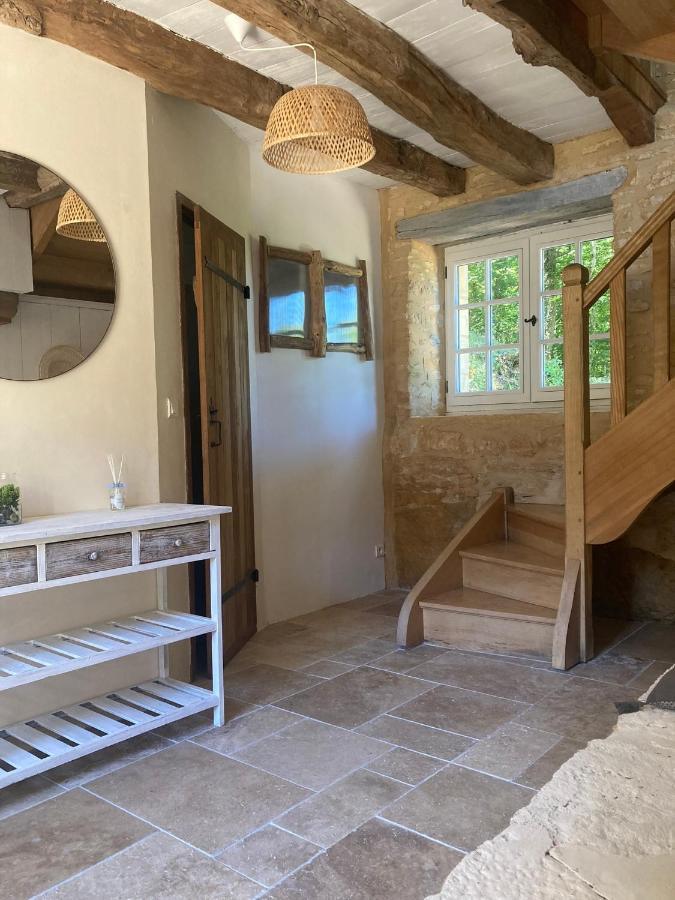 הוילה Sainte-Nathalène Logis Des 4 Fees Et Son Bain Nordique מראה חיצוני תמונה